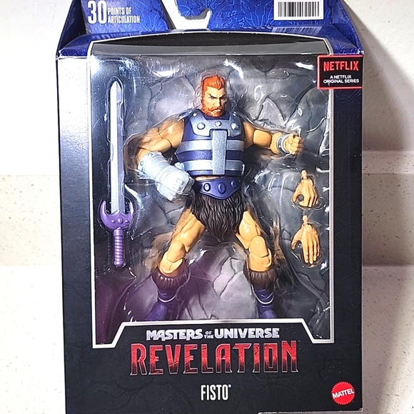 Mattel Masters of the Universe Fisto Figure with Accessories New - Picture 2 of 7